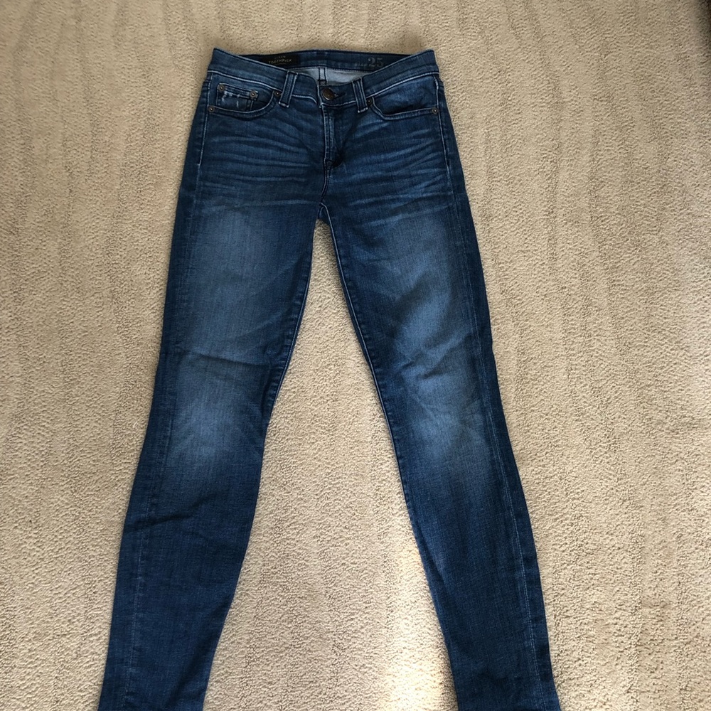 J.Crew Toothpick denim size 25